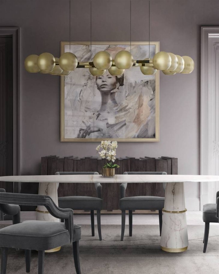 Italian Silk Chandelier