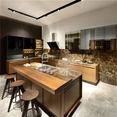 Gabinetes de cocina modernos de lujo